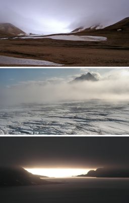 Mars, Europa and Titan in Svalbard