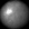 Ceres at a scale of 10 km/pixel