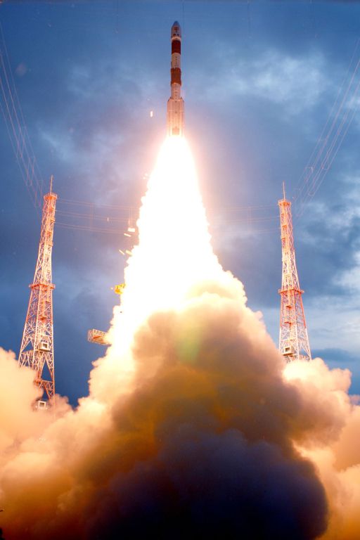 Chandrayaan-1 lifts off