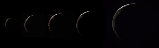 Cassini approaches Iapetus, September 2007
