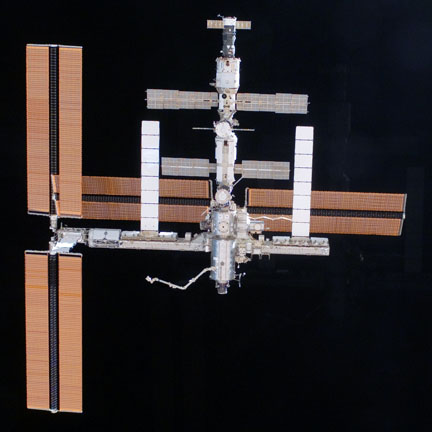 Space Station at a scale of 20 centimeters per pixel