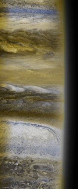 Jupiter's cloud tops from New Horizons MVIC