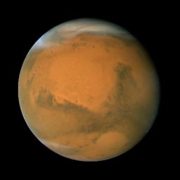 Mars during the 2007 opposition: longitude 320°