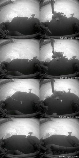 Three unstows and an 'uh-oh' for Opportunity