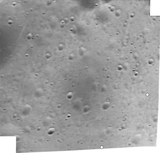 Viking 1 image of possible Phobos Grunt landing sites
