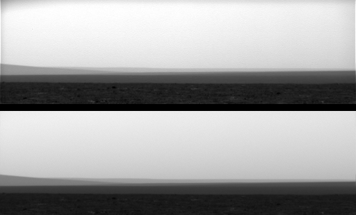 Comparison between uncalibrated JPEG (top) and calibrated (bottom) Phoenix images