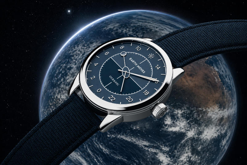 watch with Earth in the background