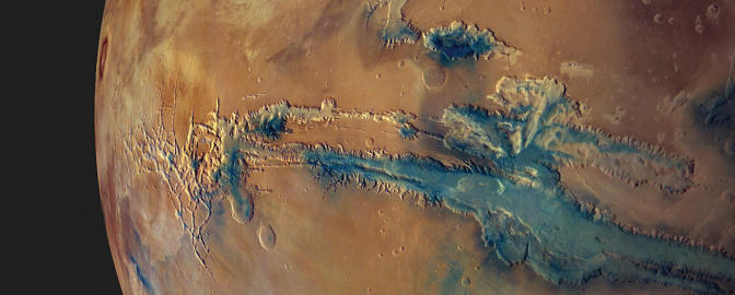 Valles Marineris on Mars
