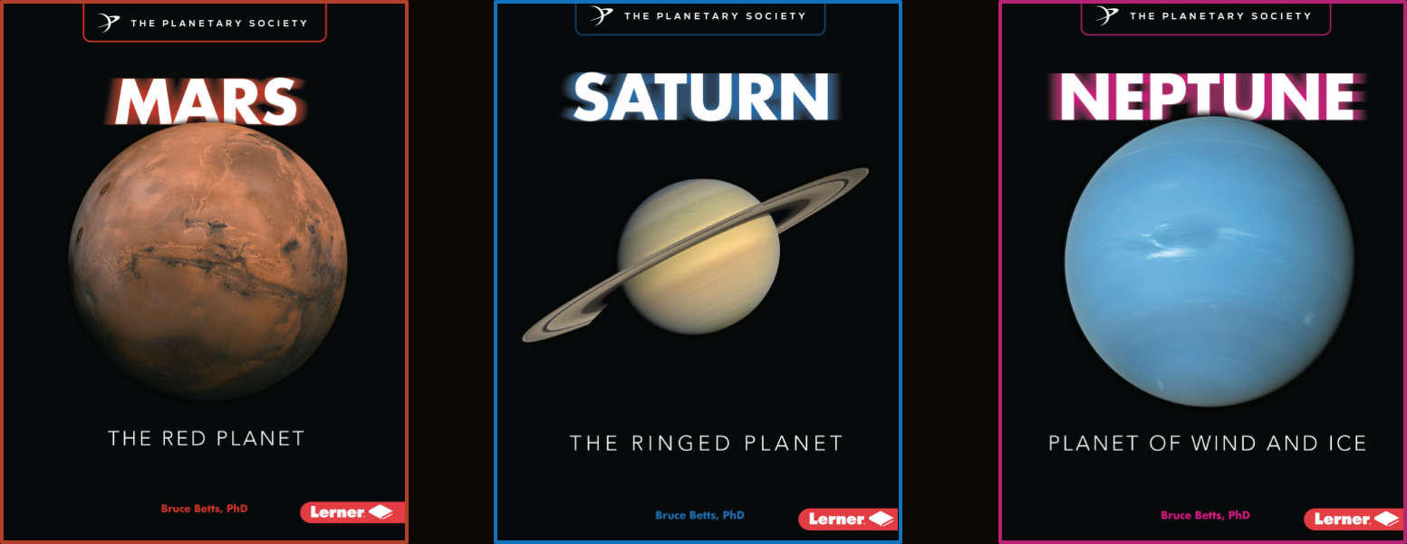 covers for Solar System books