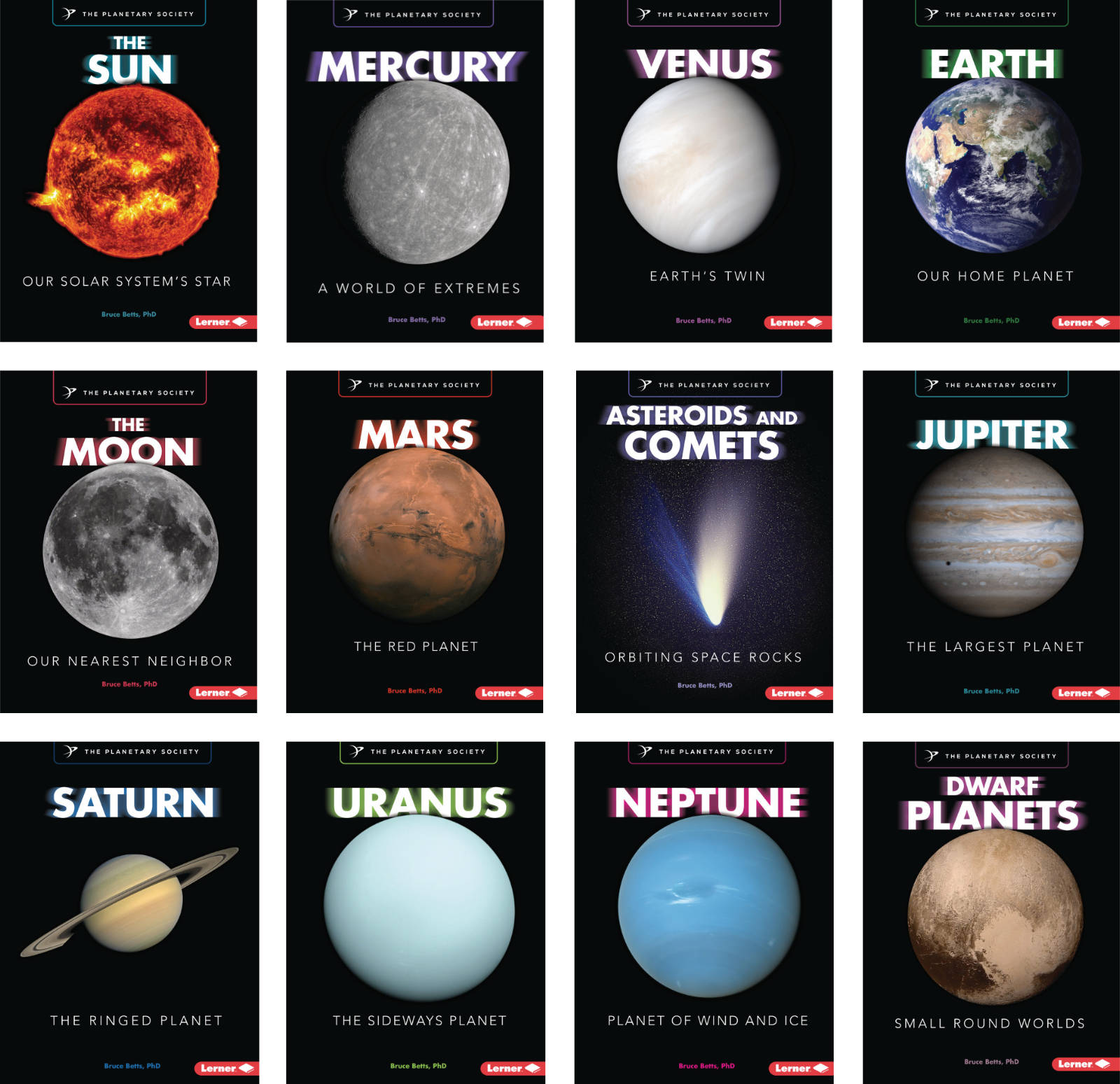 covers for Solar System books