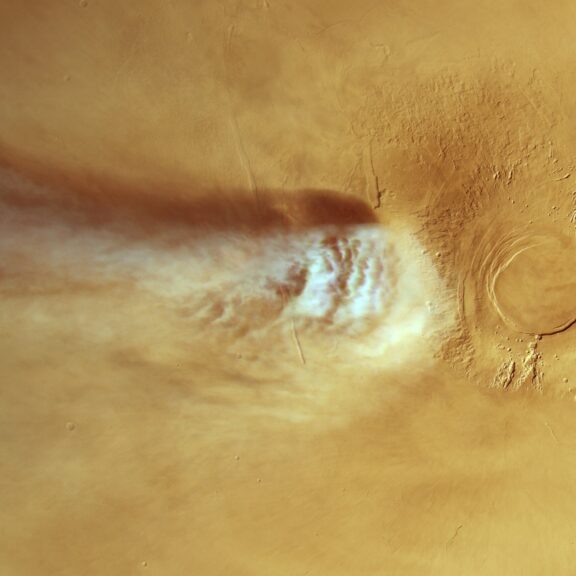 Arsia mons cloud 2024
