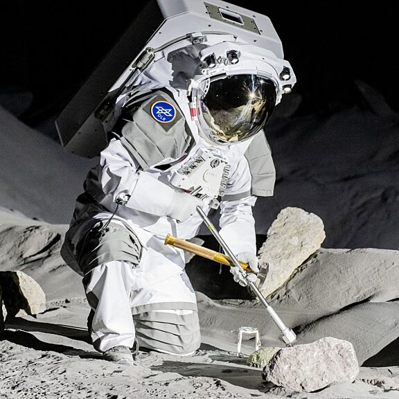 Astronaut at luna