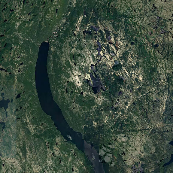 Google earth crater