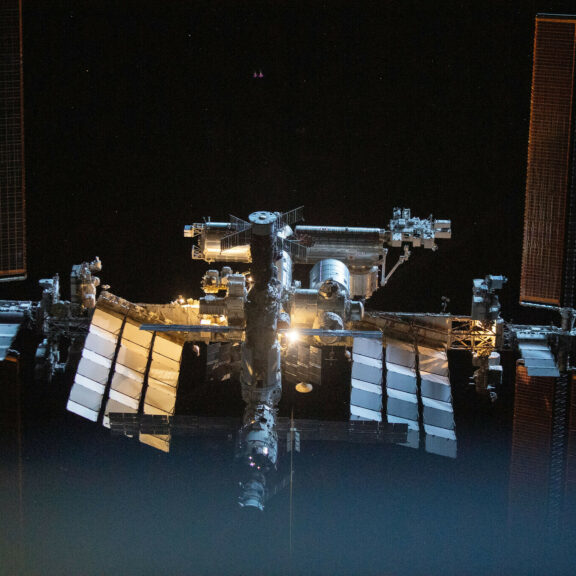 Iss from crew dragon