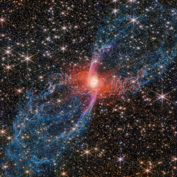 Red spider nebula jwst