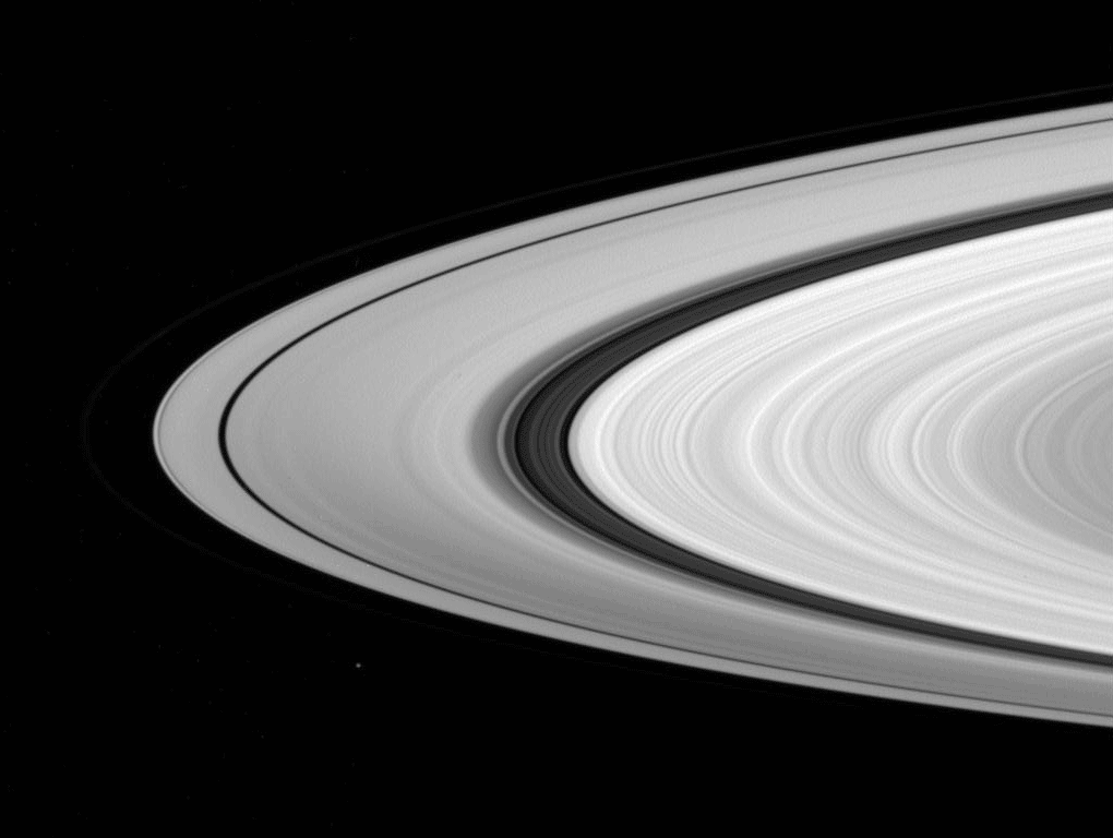 Cassini crosses Saturn's ring plane