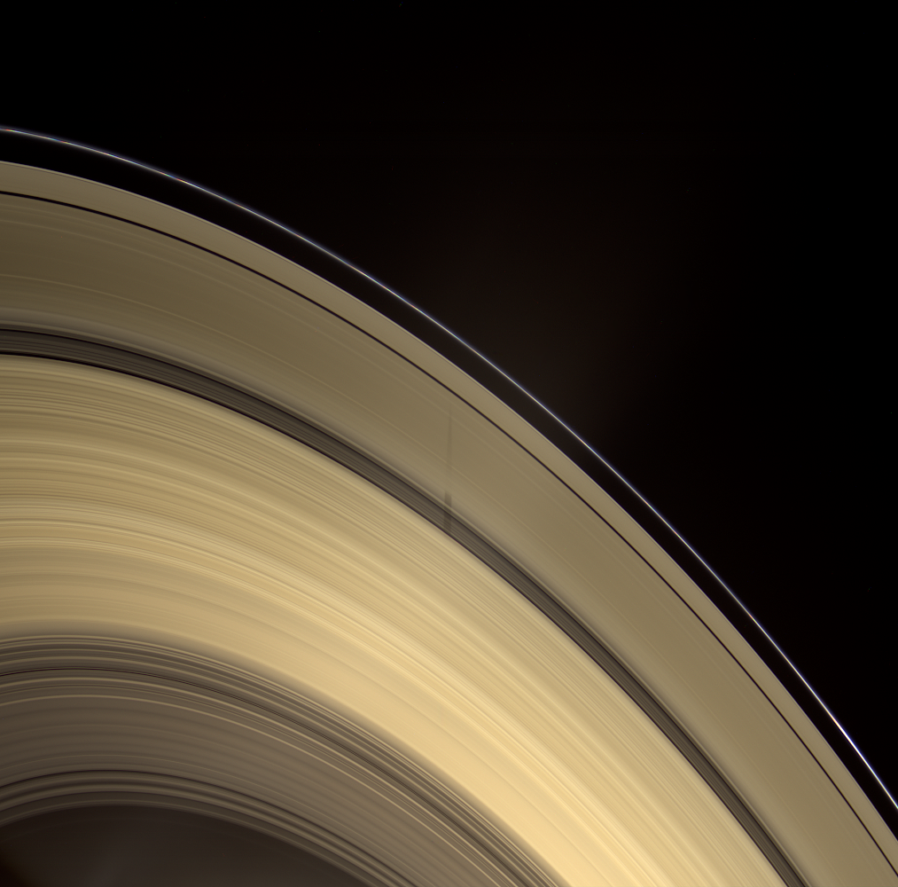 Saturn's rings in color The Society