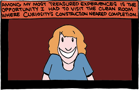 Emily Lakdawalla in Saturday Morning Breakfast Cereal