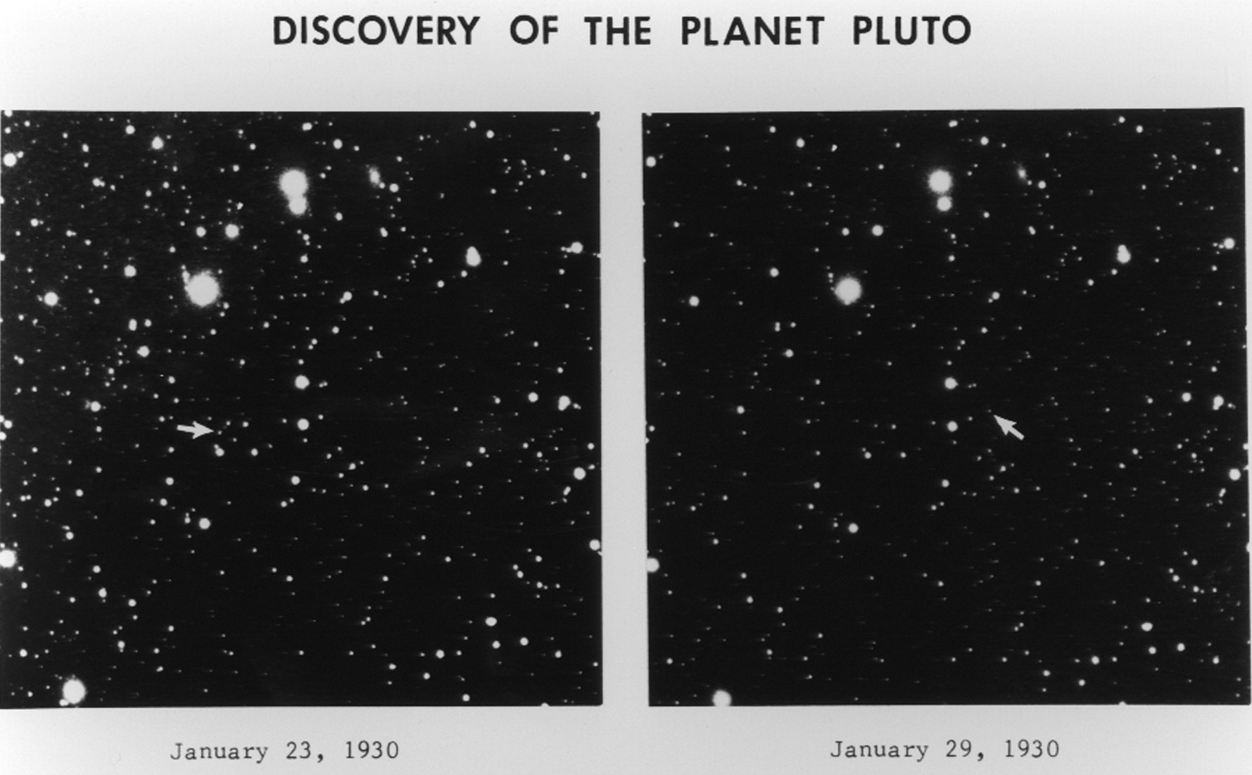 The Pluto Discovery Plates