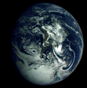 Earth rotates under Galileo