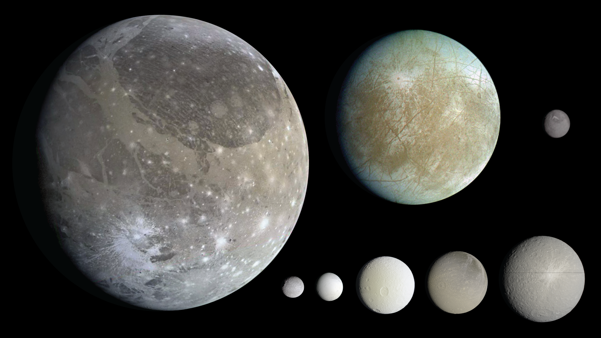 in our solar system moons