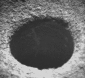 Pew Pew Pew! Curiosity Chemcam profiles a drill hole, sol 227