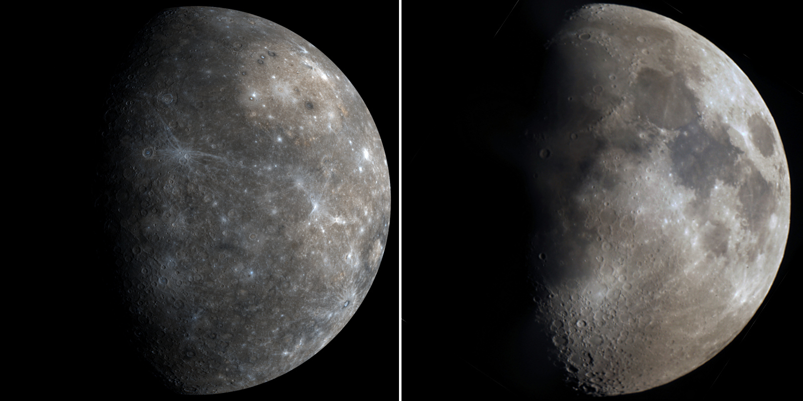 Mercury And The Moon The Planetary Society
