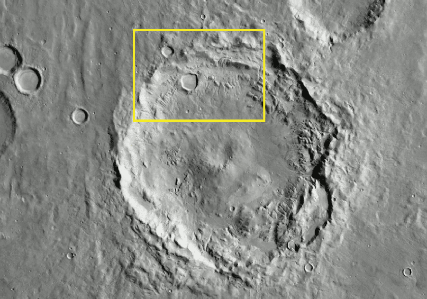 CRISM Reveals the Minerals of Lampland Crater