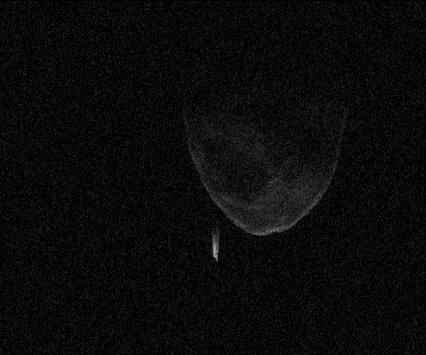 Arecibo radar view of asteroid 1998 QE2 on June 7, 2013