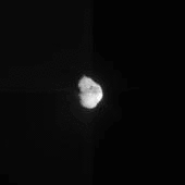 Animation of the Deep Impact into Tempel 1