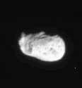 Cassini flies by Hyperion, 17 August 2005