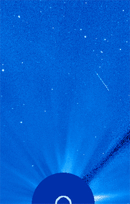 ISON departs the Sun as seen from SOHO LASCO C3 (Nov 28-29, 2013)