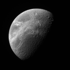 Rotating Dione