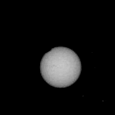 Curiosity sees a Phobos transit, sol 713