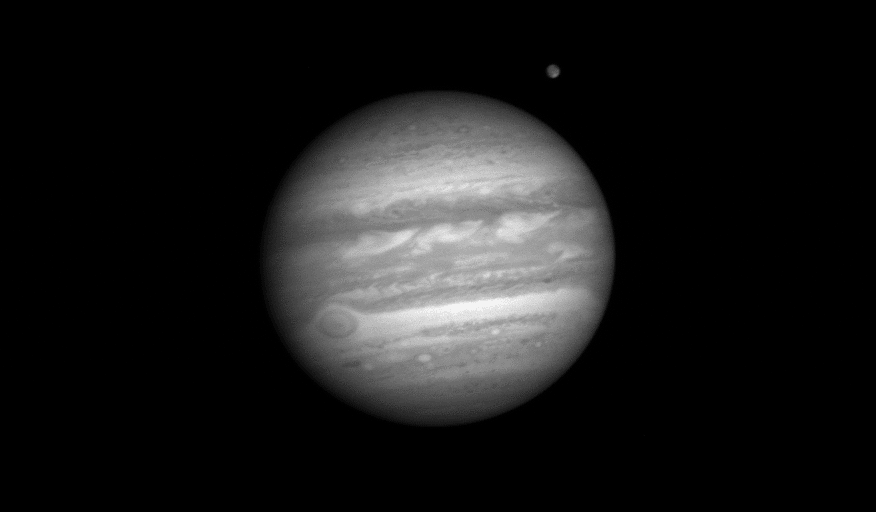 New Horizons observes Jupiter's rotation