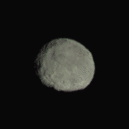 Dawn's first 'rotation characterization' of Vesta, July 4, 2011