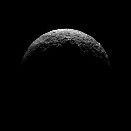 Dawn optical navigation sequence on Ceres, April 10, 2015