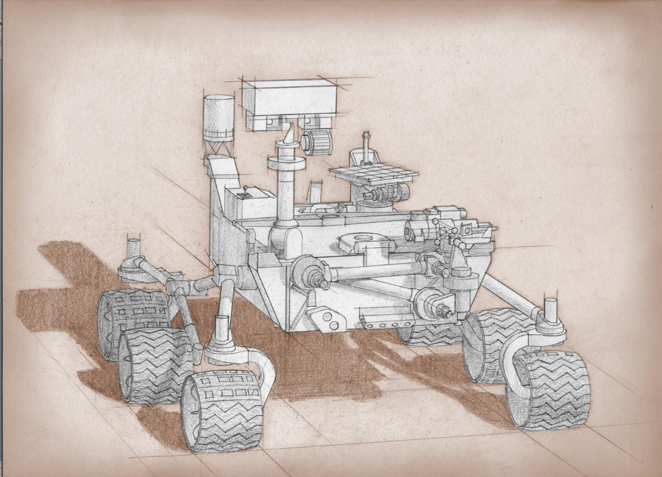 mars spacecraft concept designs