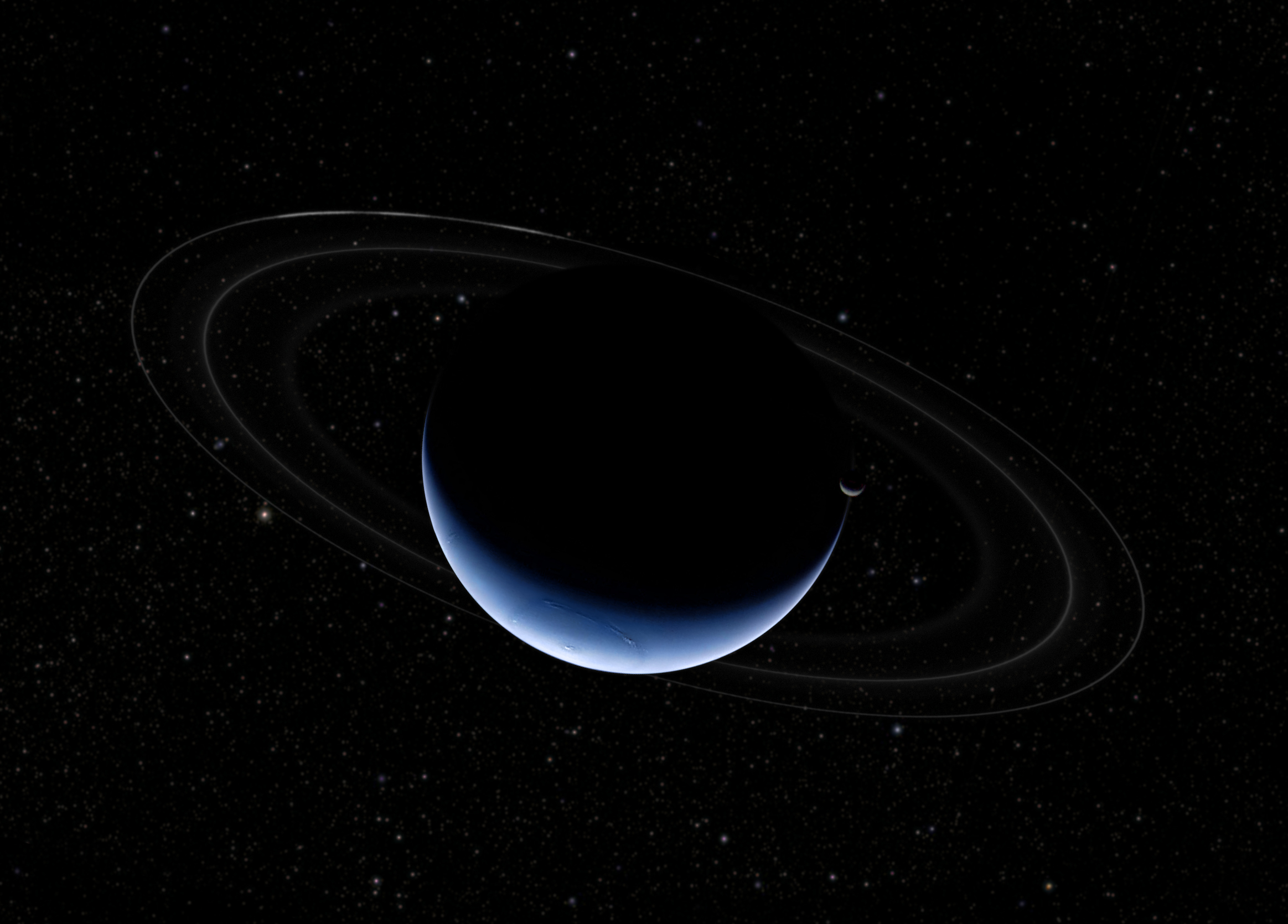neptune planet rings logo