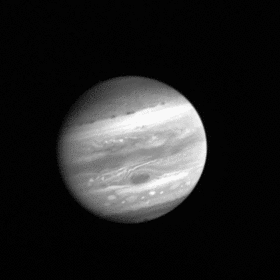 Voyager 1 approaching Jupiter