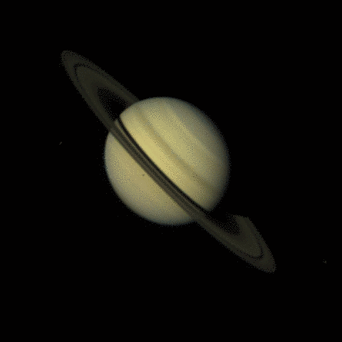 Voyager 1 approach to Saturn