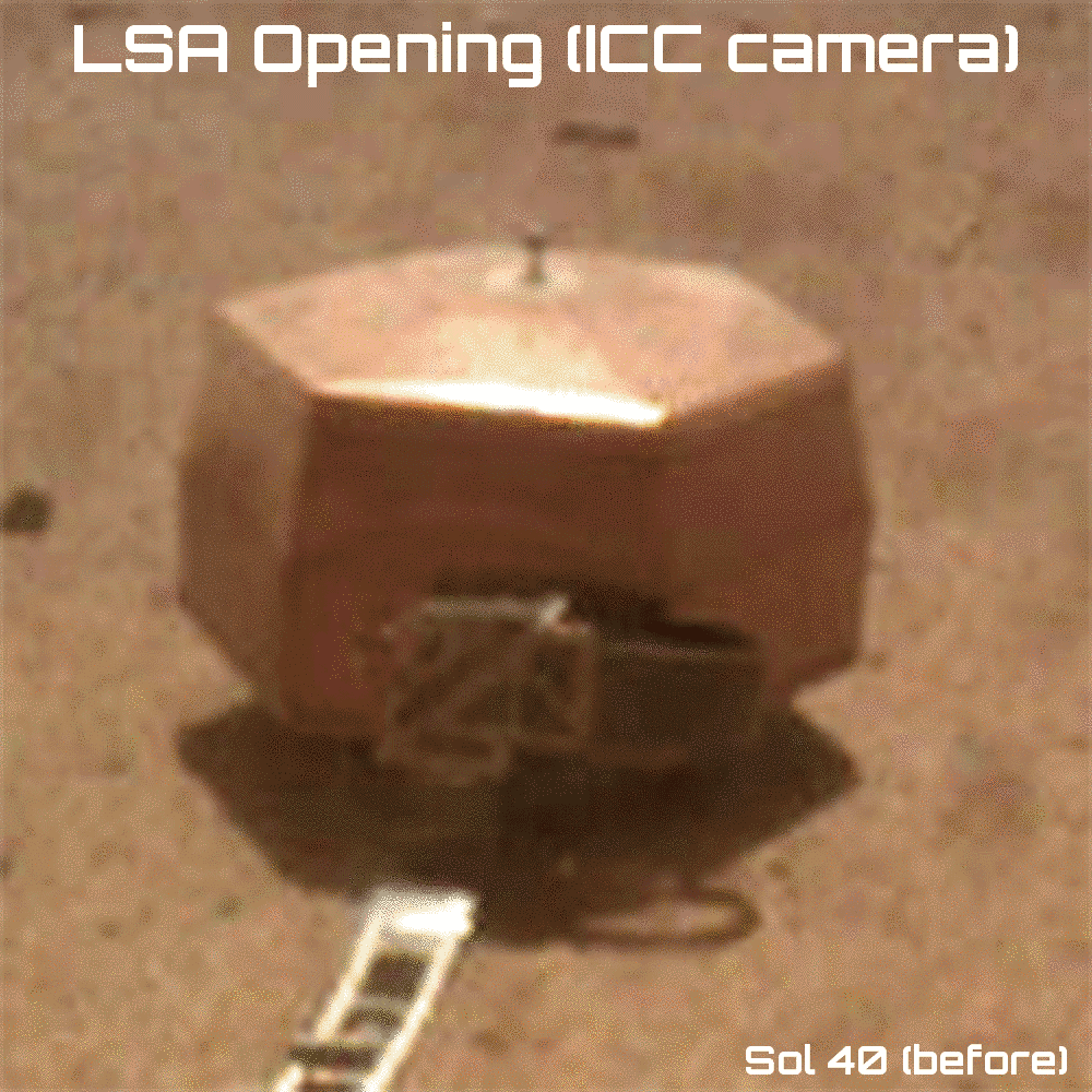 InSight SEIS Load Shunt Assembly opening