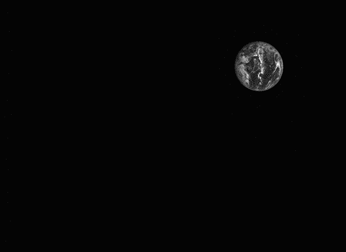 NavCam image animation from OSIRIS-REx’s Earth flyby