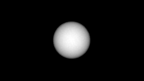 Transit of the Sun by Deimos, Curiosity sol 2350
