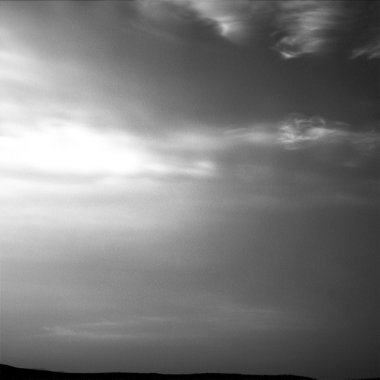 Noctilucent Clouds in Motion, Curiosity Sol 2405