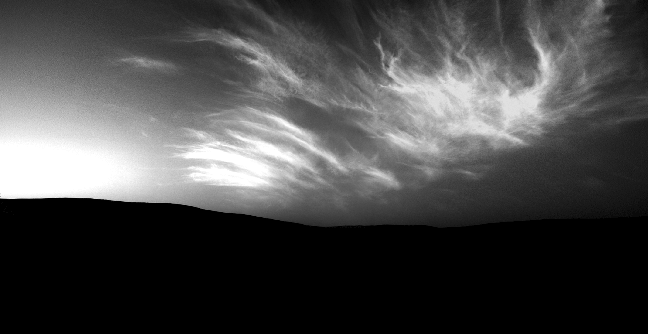 Noctilucent Clouds in Motion, Curiosity Sol 2410