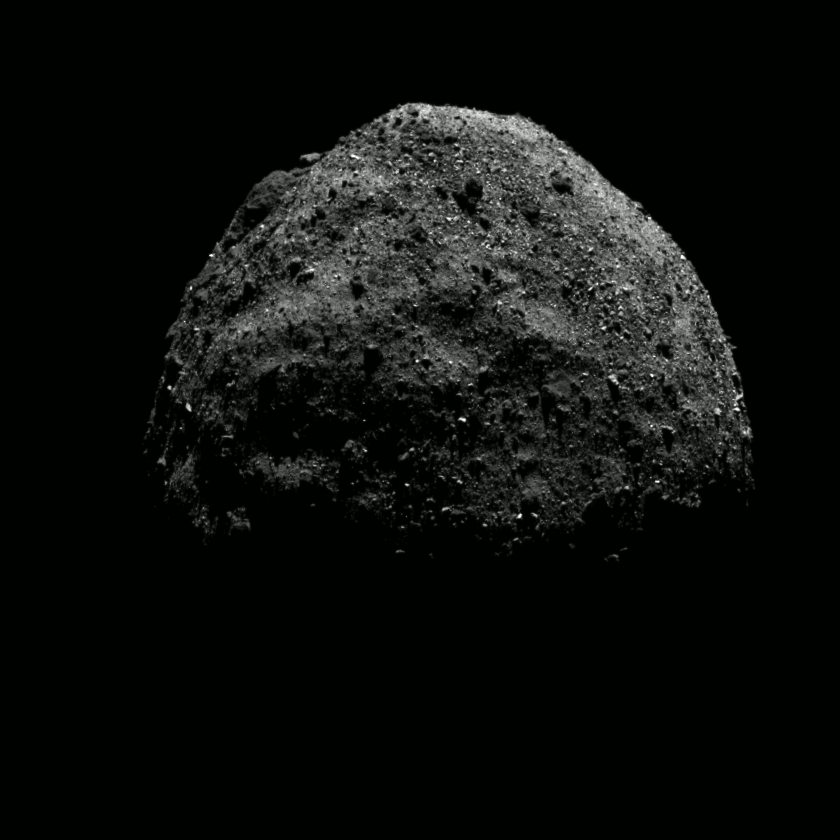 Bennu from the north, 4 December 2018