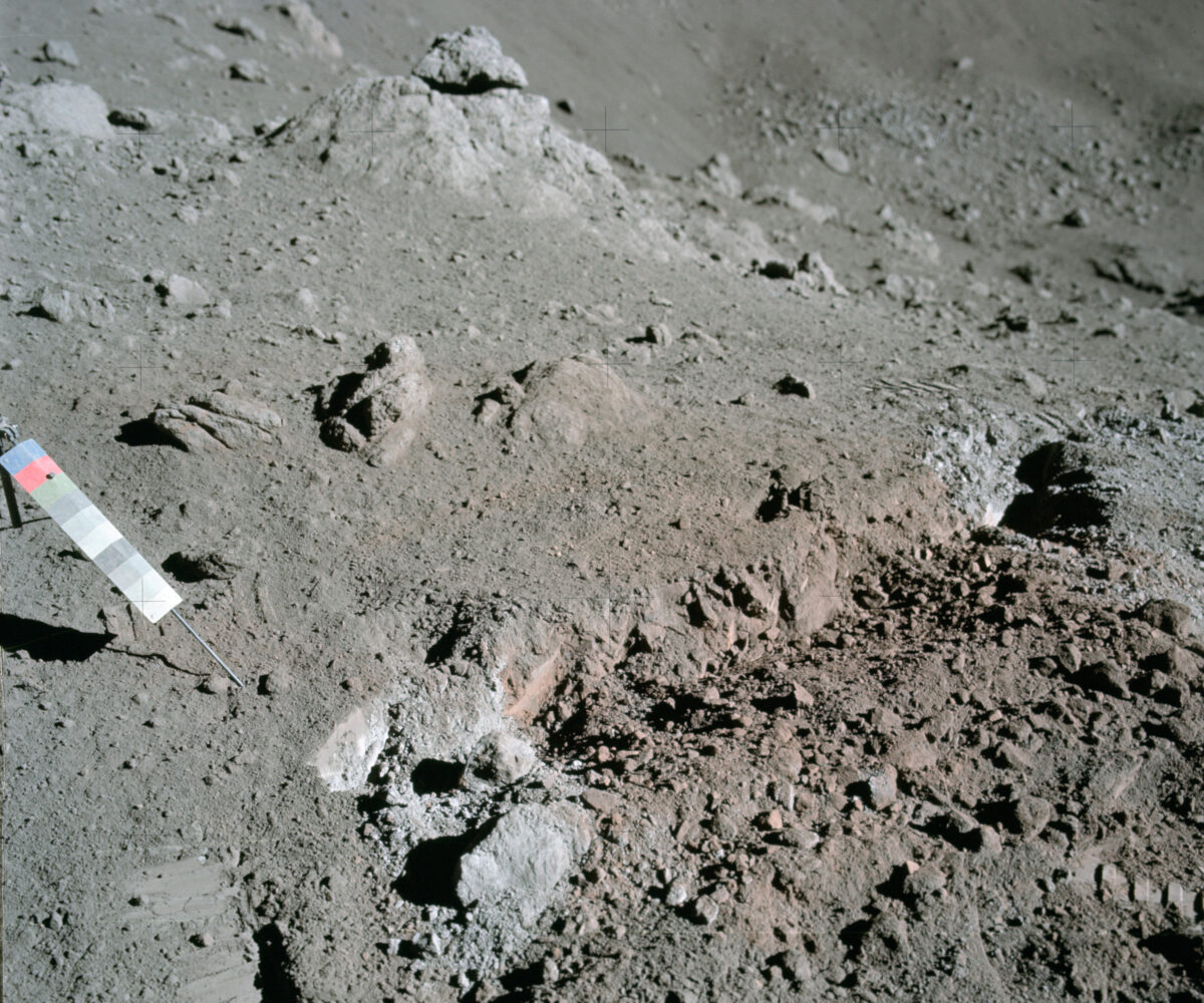 Apollo 17 orange soil | The Planetary Society