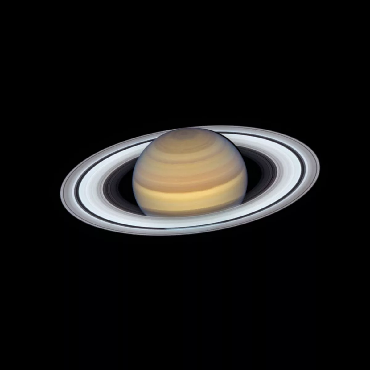 Hubble's 2019 Saturn Portrait