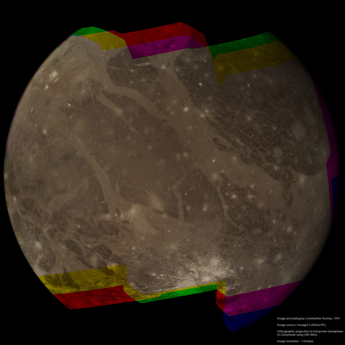 Nearglobal highresolution color view of… The Society